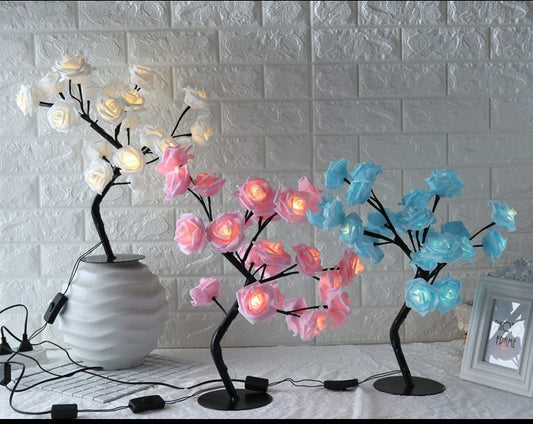 LED Tree Lamp Rose Small